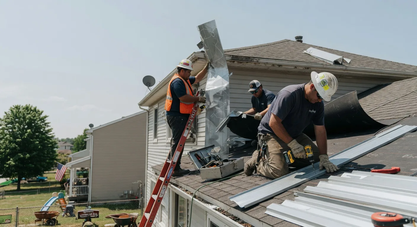 Metal Roof Repair in East Marion, NY
